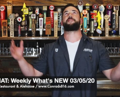CONRAD'S TAP CHAT- Weekly What's NEW Mar 05, 2020