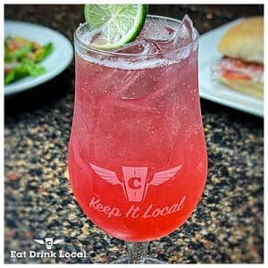 Strawberry Kiwi Spritz