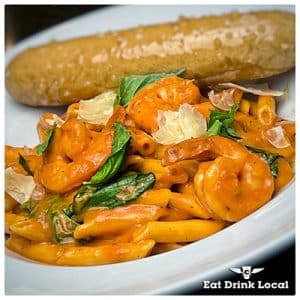 Shrimp & Vodka Pasta